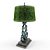 Rustic Metal Table Lamp 3D model small image 3