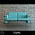 Modern Traffic Sofa: BerconMaps & V-ray 3.2 3D model small image 2