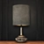 Relief Ceramic Table Lamp 3D model small image 1
