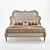 Pregno Bisanzio Bed: Quality and Style 3D model small image 1