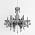 Avant-Garde Chandelier: Globo 63110 3D model small image 2