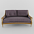 Retro Chic Sofa 3D model small image 2