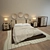 Dreamy Slumber: Bedroom Furniture Set 3D model small image 1
