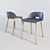 Sleek & Stylish Alfi Chair 3D model small image 1