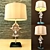 Handcrafted Metal Ethnic Table Lamp 3D model small image 1