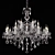 Captivating Crystal Chandelier: Timothy Oulton Medium 3D model small image 1