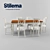 Stylish Table Set by Stilema 3D model small image 2