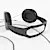 Dynamic Sound Panasonic Headphones 3D model small image 2