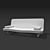 Foldable Textile Sofa 3D model small image 1
