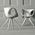 Tonon Up-Chair: Dynamic Elegance 3D model small image 3