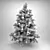 Festive High Poly Christmas Tree 3D model small image 2