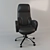 ErgoLux Executive Office Chair 3D model small image 1