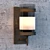 Gilded Glow Bronze Sconce 3D model small image 1