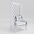 Elegant Alexandra Armchair 3D model small image 2