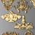 Stunning Stucco Decor Set 3D model small image 2