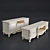 Modern Milano TV Stands Duo 3D model small image 1