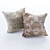 Luxe Textured RH Pillows 3D model small image 1