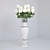 Elegant Rose Vase 3D model small image 1