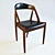 Sircamodern Chair: Danish Design Marvel 3D model small image 1