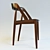 Sircamodern Chair: Danish Design Marvel 3D model small image 2