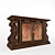 Vintage Gothic Chest of Drawers 3D model small image 1