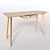 Title: IKEA LISABO | Stylish Wooden Console Table 3D model small image 1