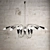 Title: Elegant 12-Light Aretha Chandelier 3D model small image 3