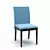 Sleek Arco Chair: L 46 x W 57 x H 94 cm 3D model small image 1