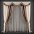 Classic Elegance Curtains 3D model small image 1