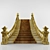 Elegant Staircase Design 3D model small image 1