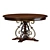 Truly Timeless: Treviso Round Dining Table 3D model small image 1