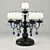 Italian Glass Crystal Table Lamp 3D model small image 1