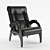 Donodolo 41 Armchair: Sleek Design, Comfortable Seating 3D model small image 1
