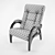 Donodolo 41 Armchair: Sleek Design, Comfortable Seating 3D model small image 3