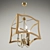 Elegant Milan Pendant Chandelier 3D model small image 2