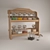 Spice Jars Set: Culinary Essentials 3D model small image 1