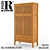 Rustic Chic Wardrobe: Riva Bloomington 3D model small image 1