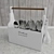 Stylish Cutlery Organizer: Maximize Kitchen Space 3D model small image 3