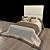Elegant Kelly Hoppen Bed 3D model small image 1