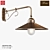 Elegant Porch Wall Light 3D model small image 1