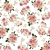 Seamless Fabric Blooms 3D model small image 2