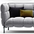 Cozy HUSK Sofa - Italian Luxury 3D model small image 2