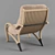 Cozy Comfort Armchair 3D model small image 2