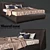 Italian Designer Polis Sumo Sofa 3D model small image 1