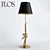 FLOS Lounge Gun Floor Lamp 3D model small image 1