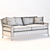 Manhattan Open Arm Sofa 3D model small image 2