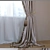 Elegant UV Mapped Luxury Curtain 3D model small image 2