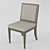 Modern Elegant Chair Darii 3D model small image 1