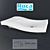 Roca 2 URBI White Sink 3D model small image 1