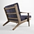 Cozy Modern Armchair 3D model small image 2